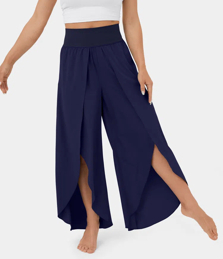 Loose Split High Waist Pants