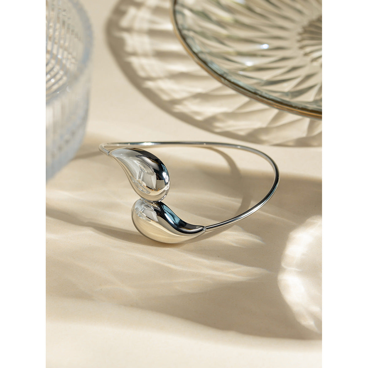 Water Drop Twist Adjustable Bracelet