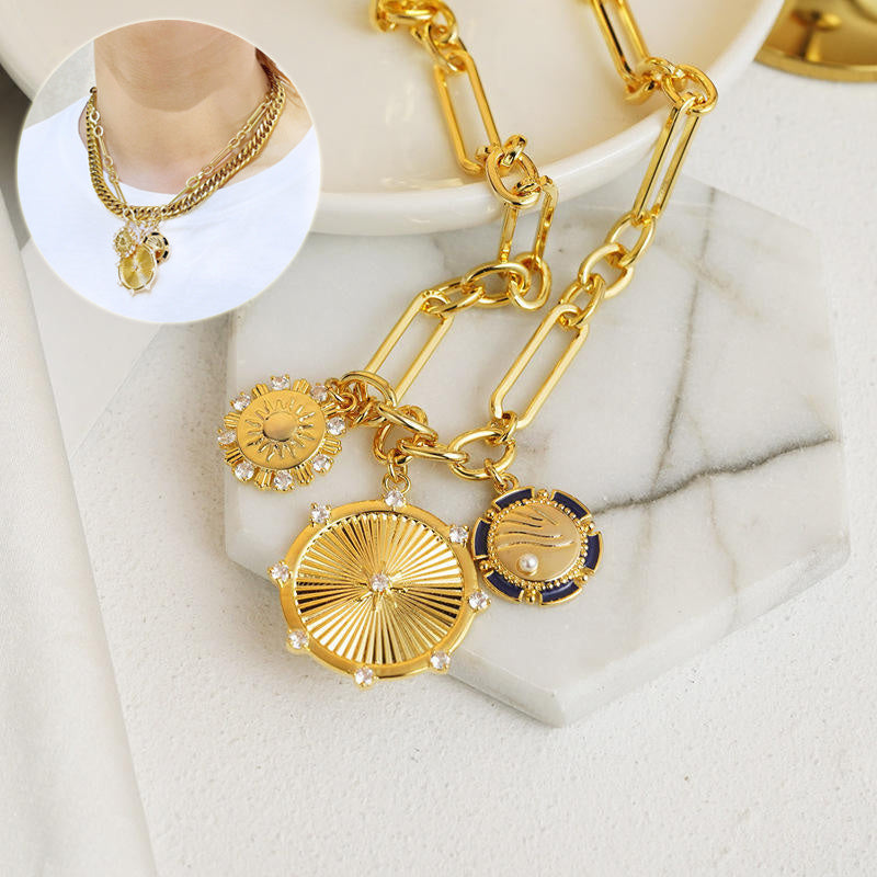 Creative Sun Pendant Necklace