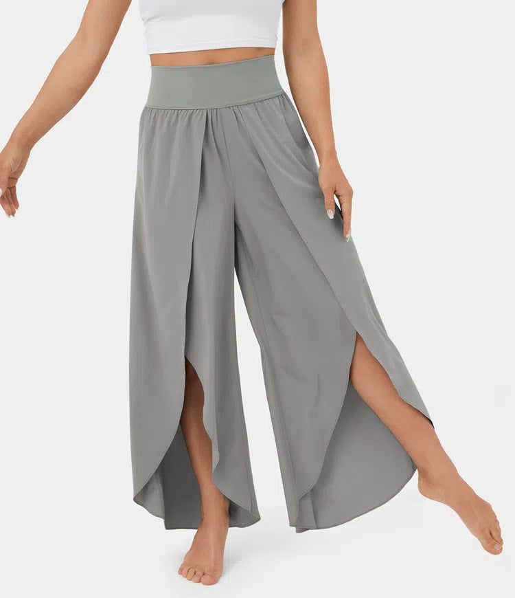 Loose Split High Waist Pants