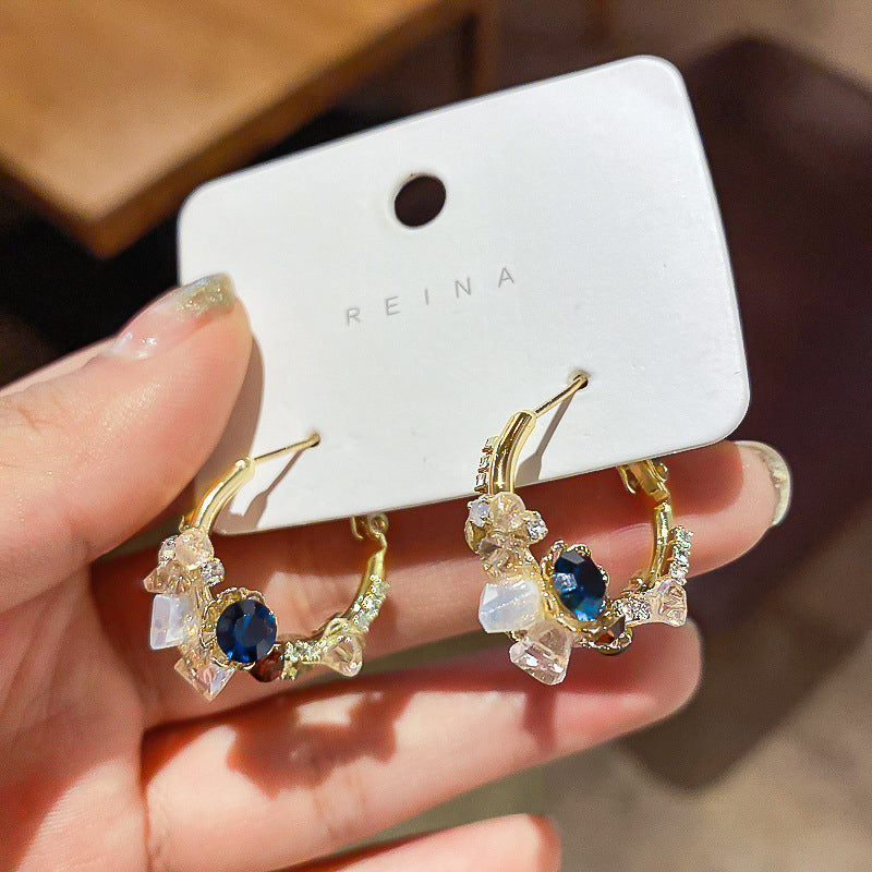 Statement Gemstone Earrings