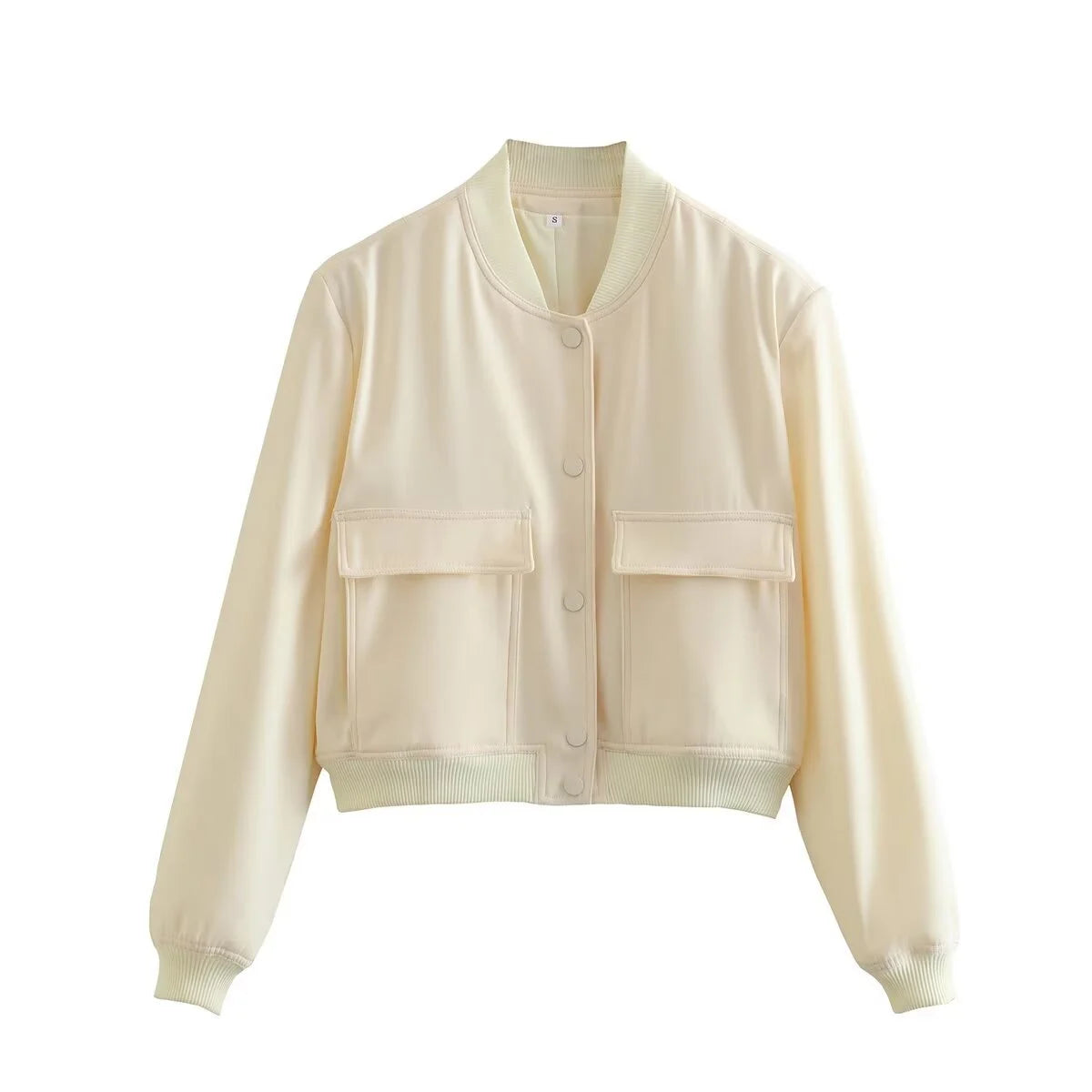 Exceptional Piece Of Aviator Cropped Jacket