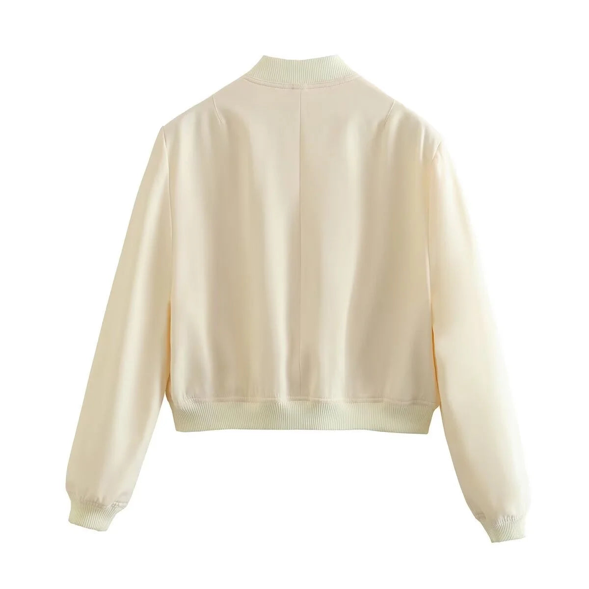 Exceptional Piece Of Aviator Cropped Jacket