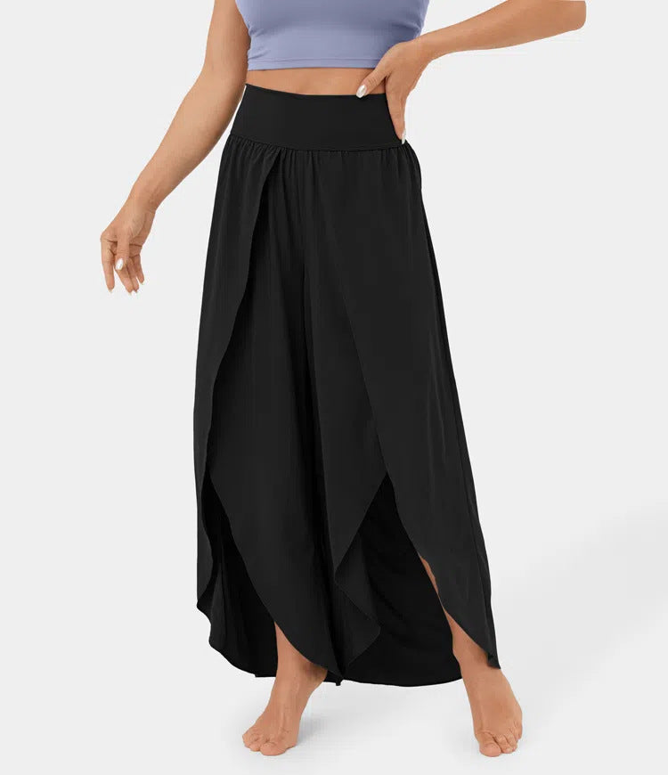 Loose Split High Waist Pants