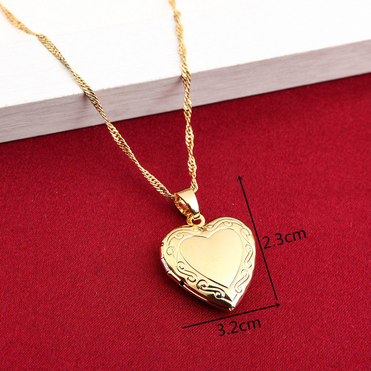 Heart-Shaped Locket