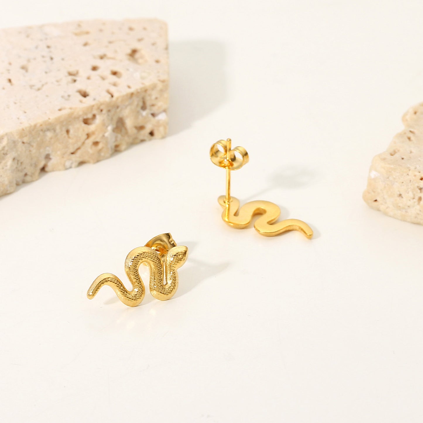 Snake Stud Earrings